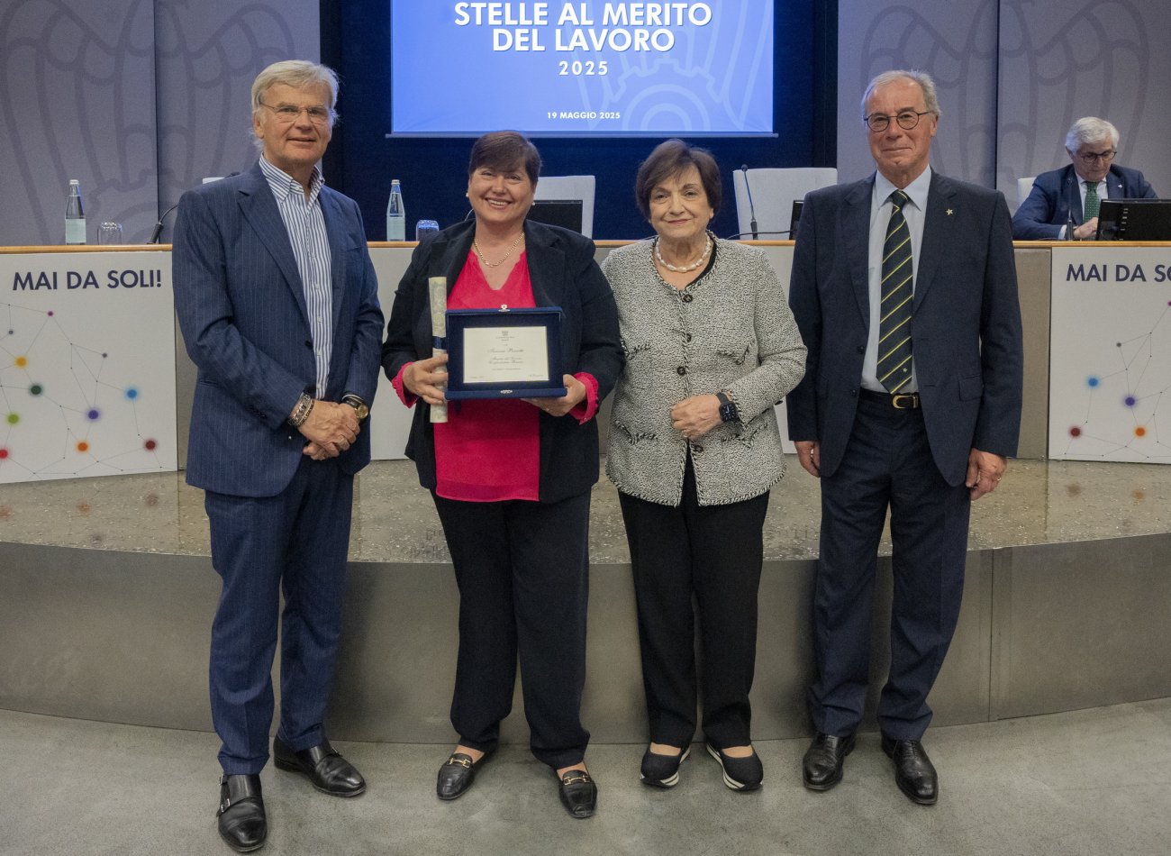 Premiazione Stella Merito Tiziana Pezzotti - Cittadini spa