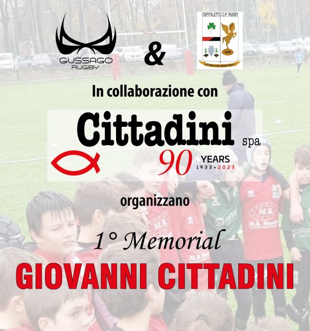 Memorial Giovanni Cittadini Memorial Giovanni Cittadini