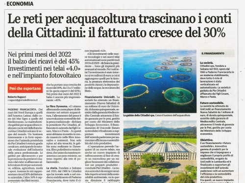 Articolo sul Giornale di Brescia - 03 marzo 2022